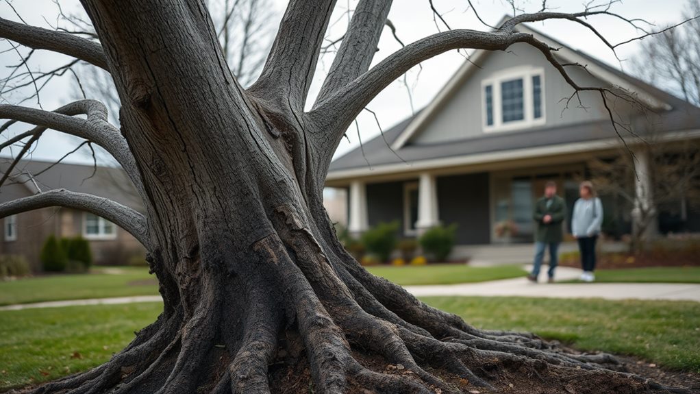 old tree on property